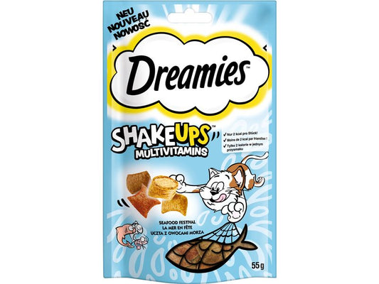 Dreamies | Shake ups Multivit. Seafood | Festival, 6 x 55g