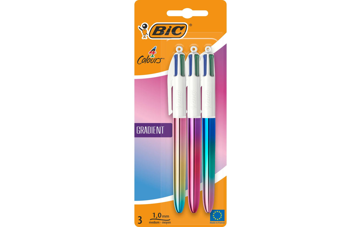Bic 4 Colours Gradient