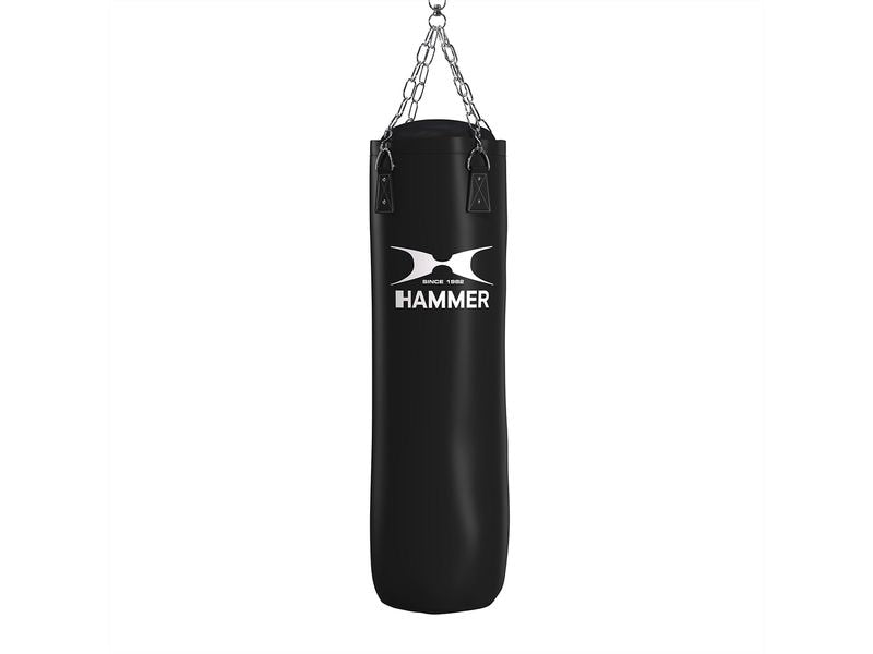 HAMMER | Boxsack, Black Kick, 180x35 cm | Kunstleder