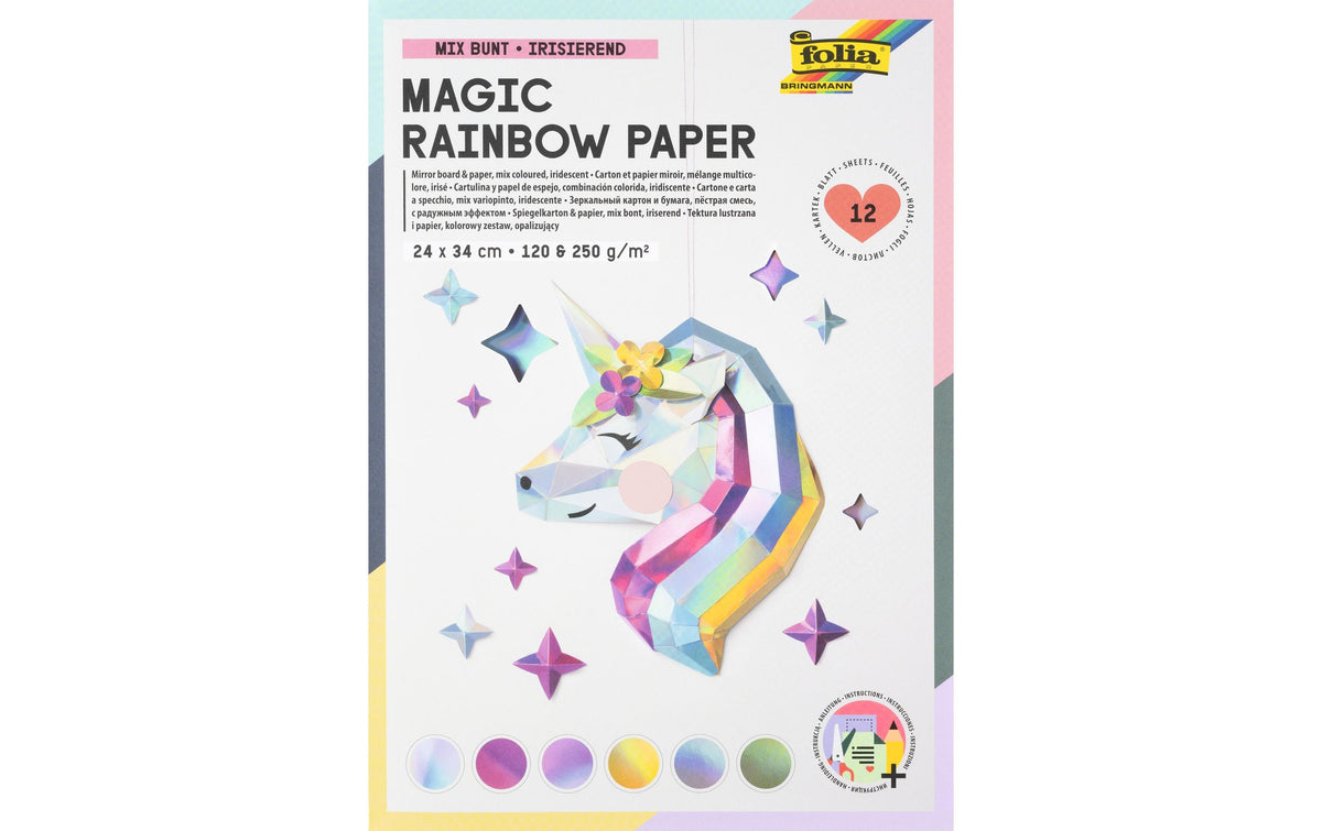Folia Motivblock Rainbow