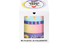 Folia | Washi Tape Hotfoil Rainbow Cloud | 4er Set