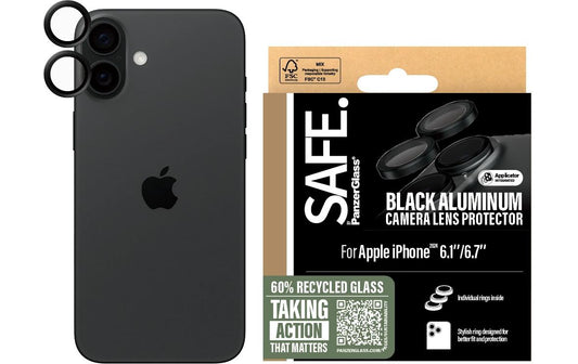 SAFE. Camera Lens Protector Black