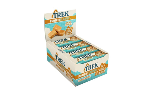 Trek | Riegel Flapjack Salted | Caramel, 16 x 50 g
