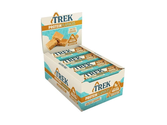 Trek | Riegel Flapjack Salted | Caramel, 16 x 50 g