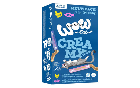 WOW | CAT Creamies Multipack 24x15g