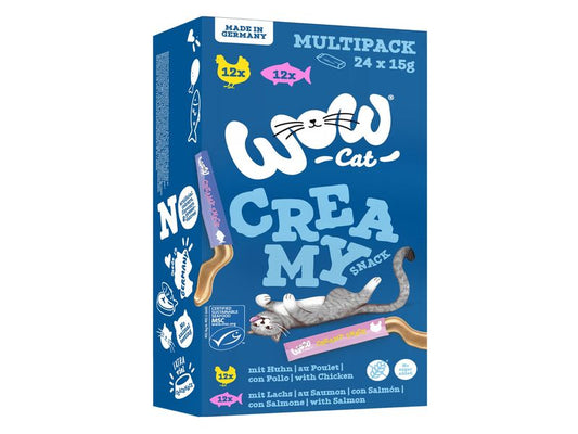 WOW | CAT Creamies Multipack 24x15g