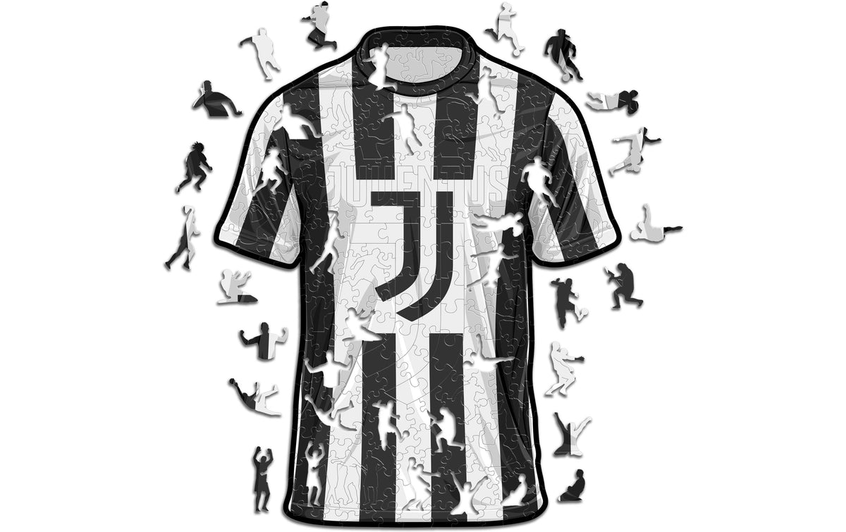 Holz-Puzzle Juventus FC - Trikot