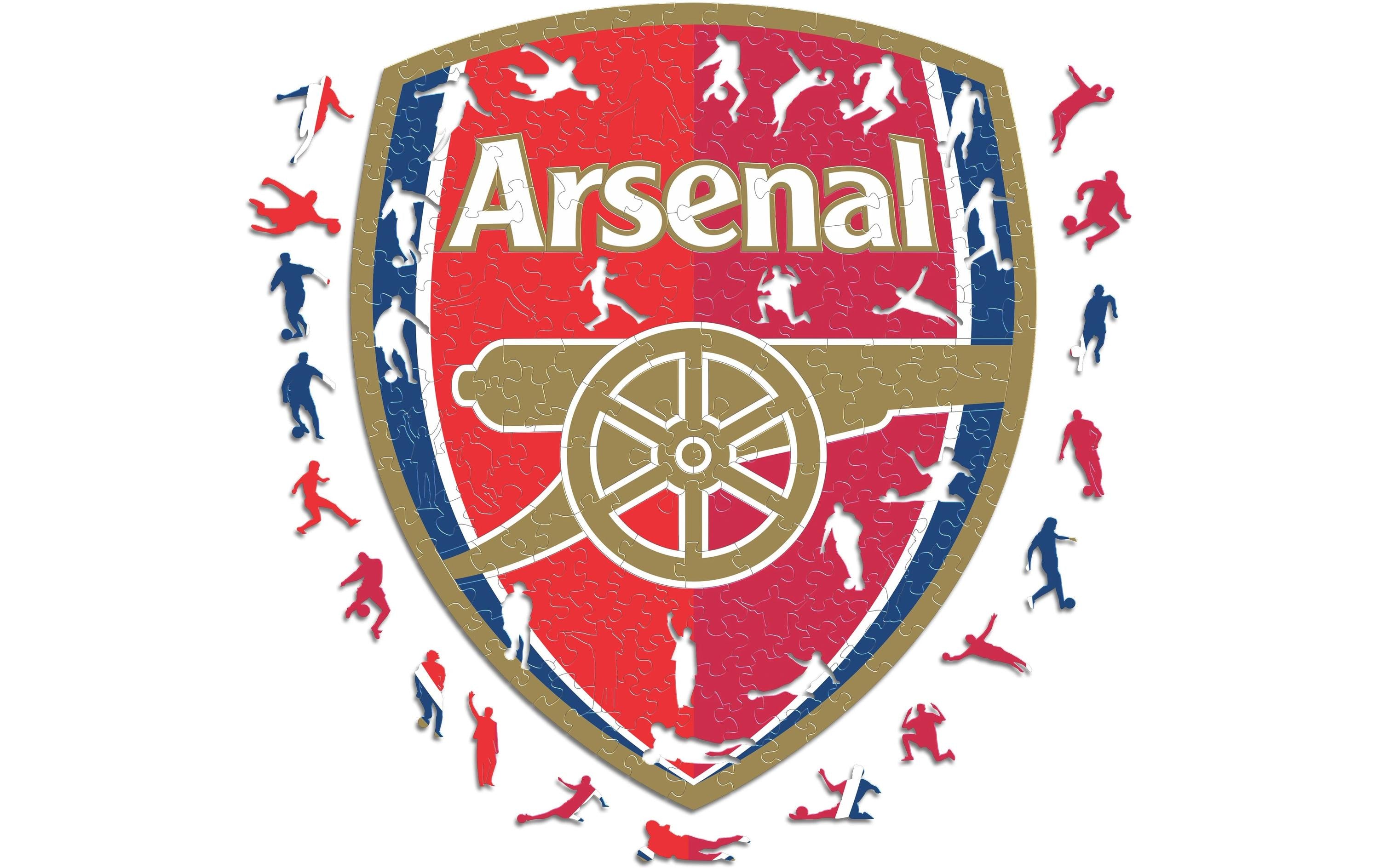 Holz-Puzzle Arsenal FC - Logo