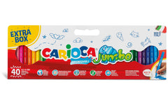 Carioca, Fasermaler Jumbo Extra Box 40 Stüc