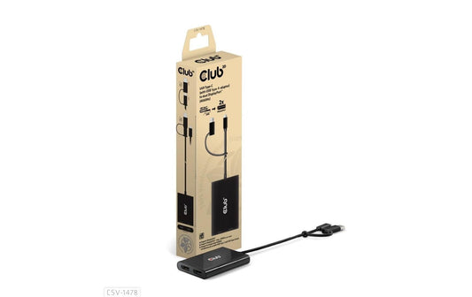 Club 3D, USB Typ-C Dual DP Videosplitte