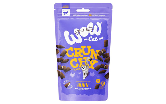 WOW | CAT Crunchies mit Huhn 60g