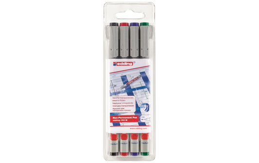 edding, Folienstift Pen 152 M, 4-Set