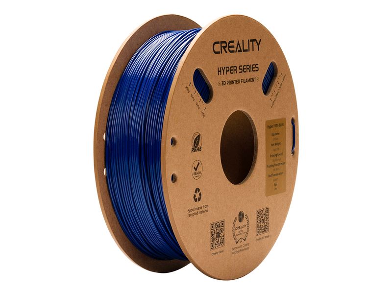 Creality | Filament PETG Hyper Blau, 1.75 mm | 1.75 mm Hyper PETG Filament für 3D Drucker