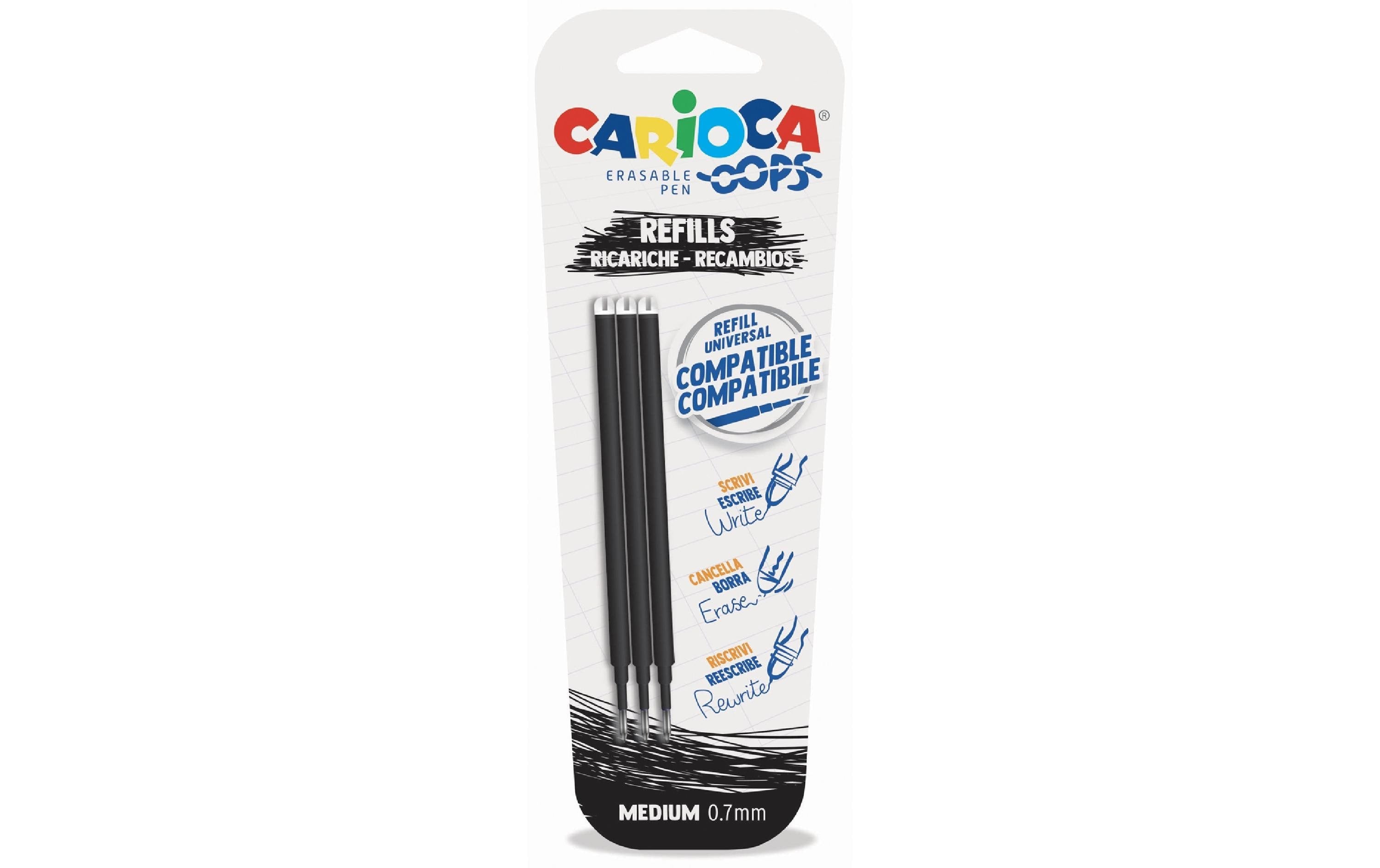 Carioca Roller Oops Ersatzmine 3 Stück