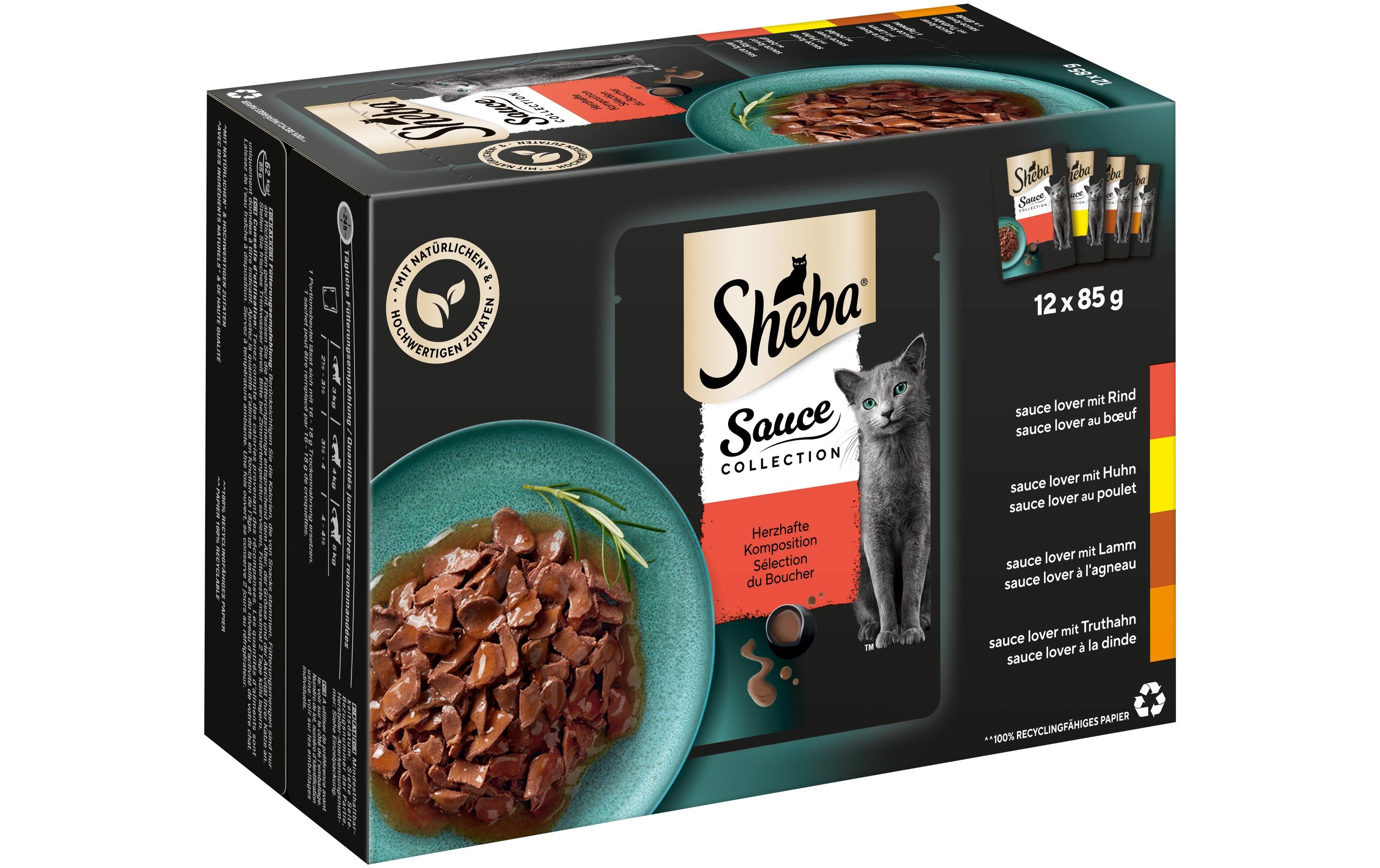 Sheba Selection in Sauce 12 x 85g
