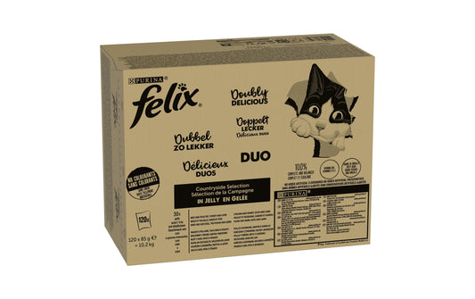Felix, Nassfutter AGAIL Doppelt lecker Flei