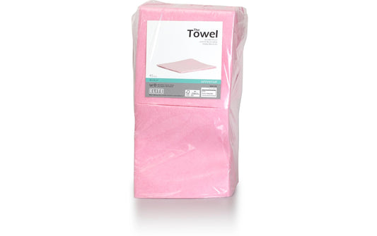 Elite Allzwecktuch Rosa, 45 Stück, 38x36 cm