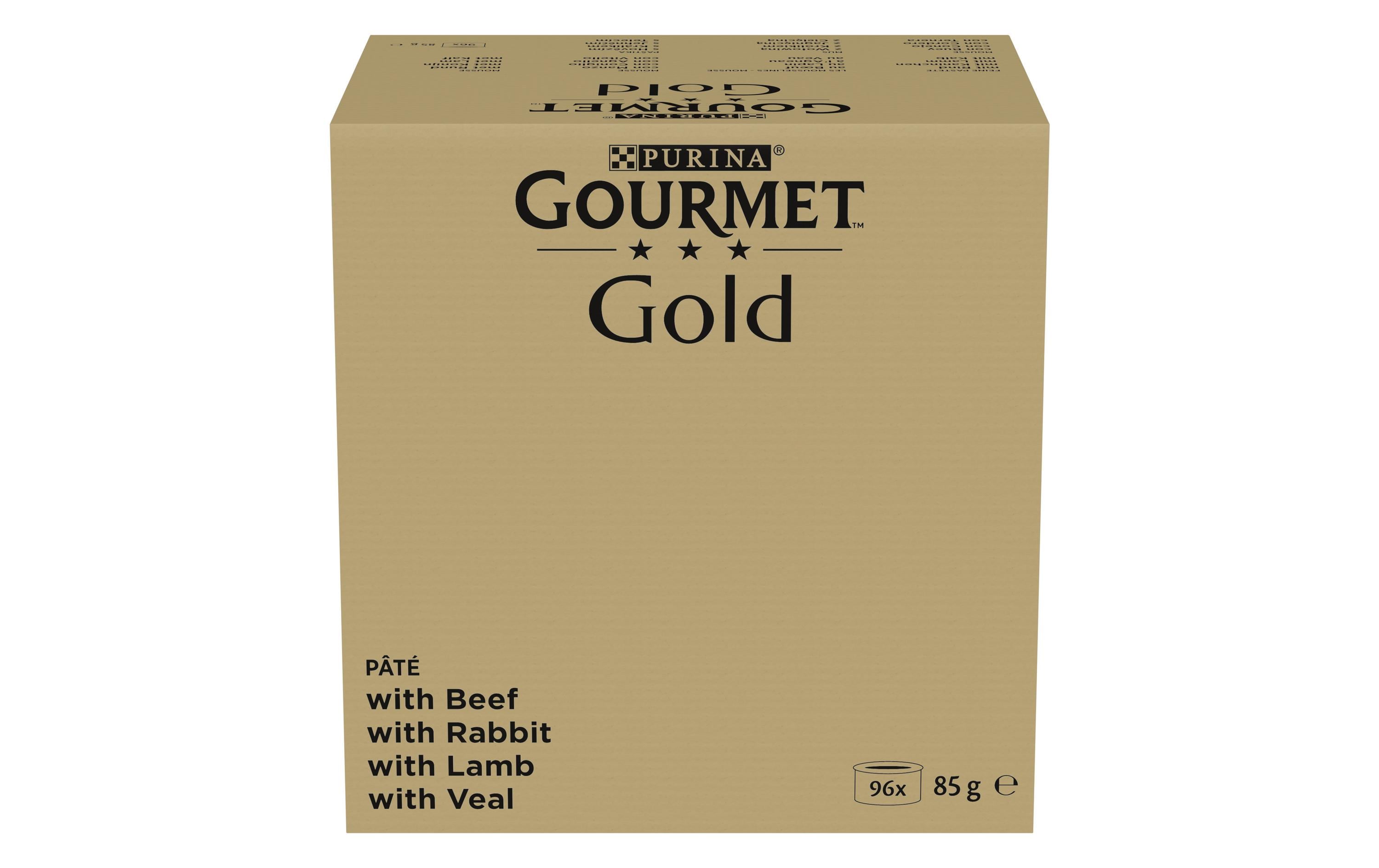 Gourmet Gold Feine Pastete Fleisch 96x85g