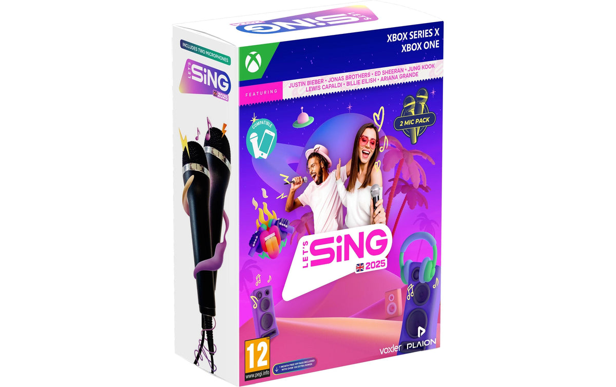 Let's Sing 2025 + 2 Mics, XSX