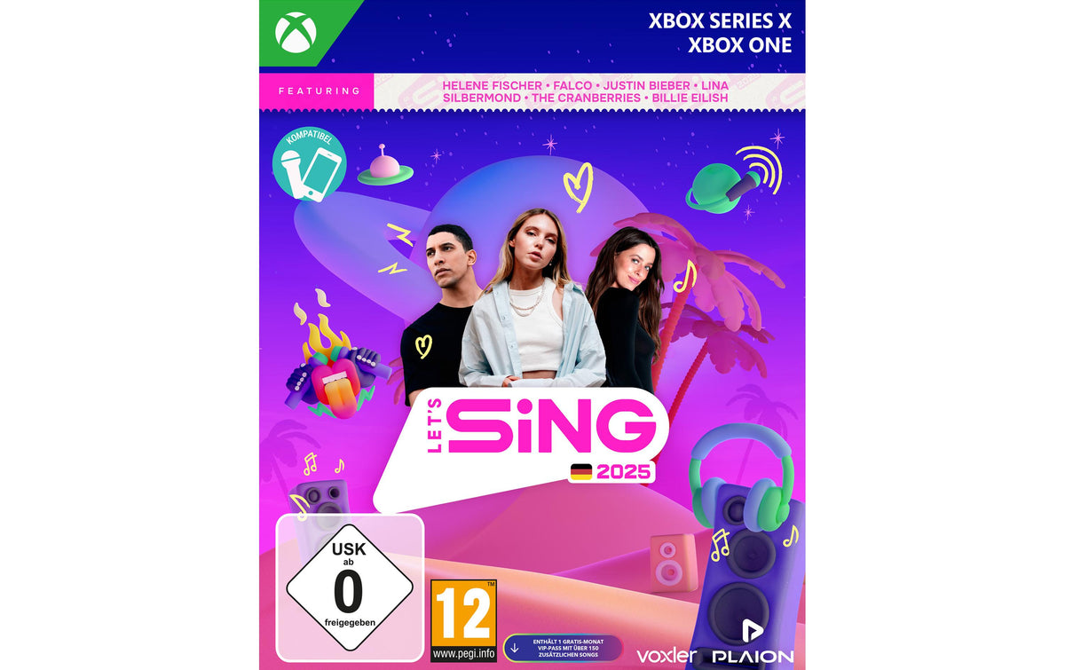 GAME, Let's Sing 2025 German Version