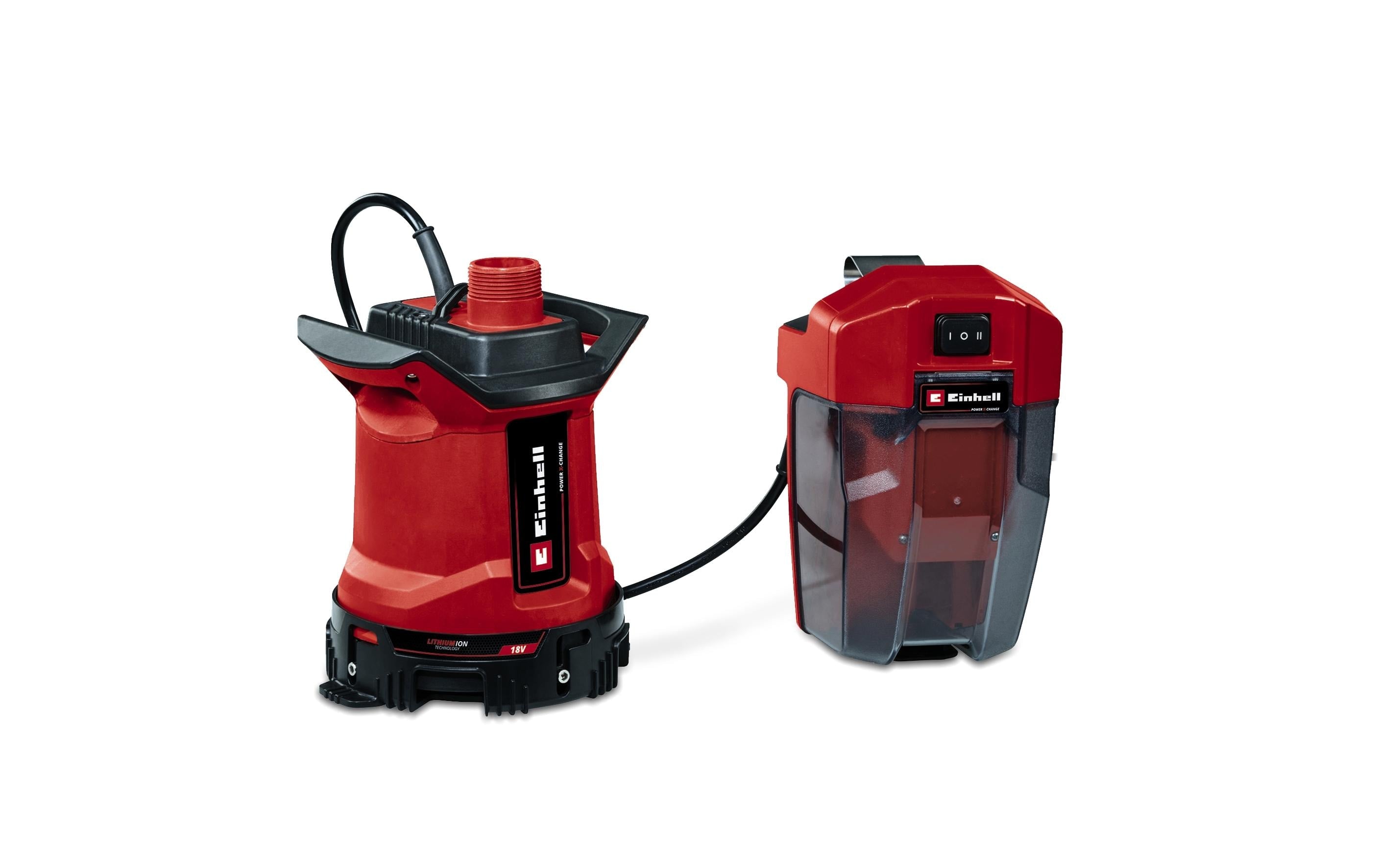 Einhell Akku-Schmutzwasserpumpe