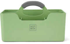 Hotbox | Aufbewahrungstool Hotbox 1 Grün | mit 4 Fächer, aus recycletem PP