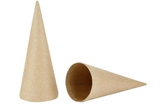 Creativ Company | Kegel | H 20 cm, D 8 cm, 5 Stk.