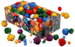 Creativ Company Glitzer-Pompons