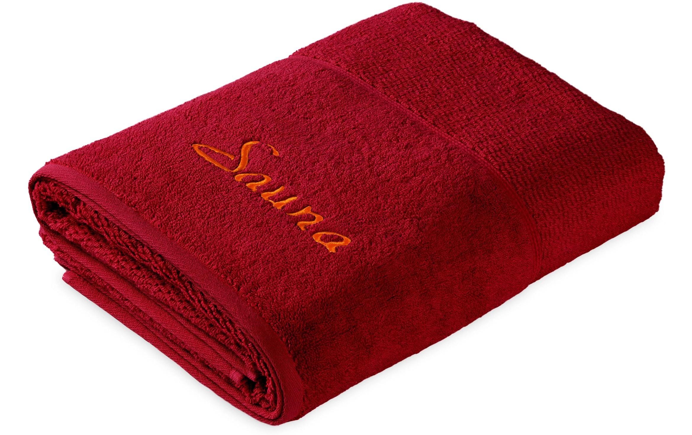 Frottana, Saunatuch Pearl 80 x 200 cm, Ruby