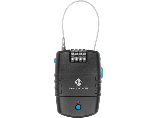 M-Wave | Alarmschloss LOCK `N`ROLL ALARM | mit 4-stelligem Zahlencode