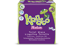 Kandoo, Feuchttücher Melon 3x 60 Stück