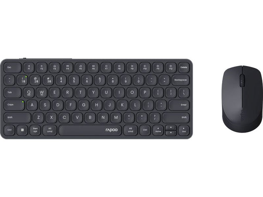 Rapoo | 9610M ultraslim comp. Deskset | 2,4 GHz, Bluetooth 4.0, Bluetooth 5.0
