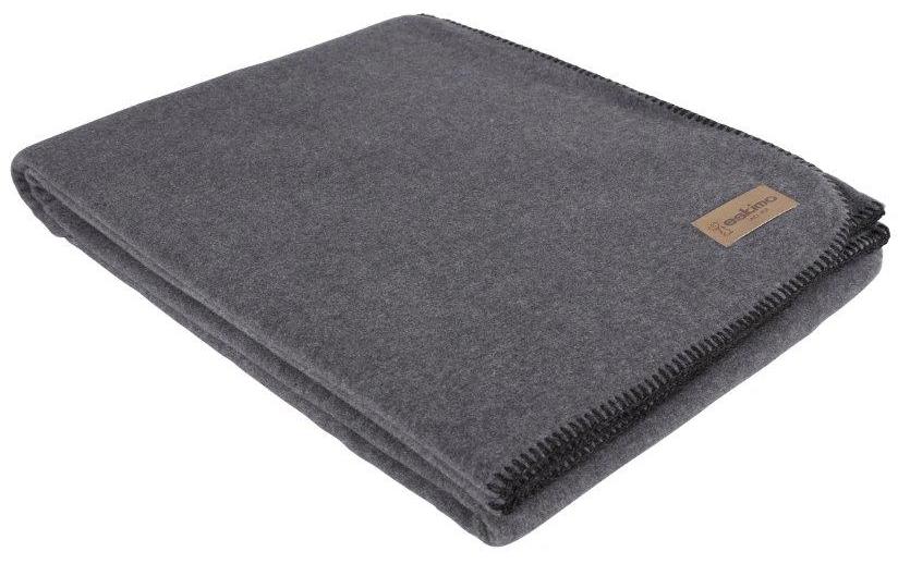 Eskimo Decke Edelvelours100x150cm,Anthrazit