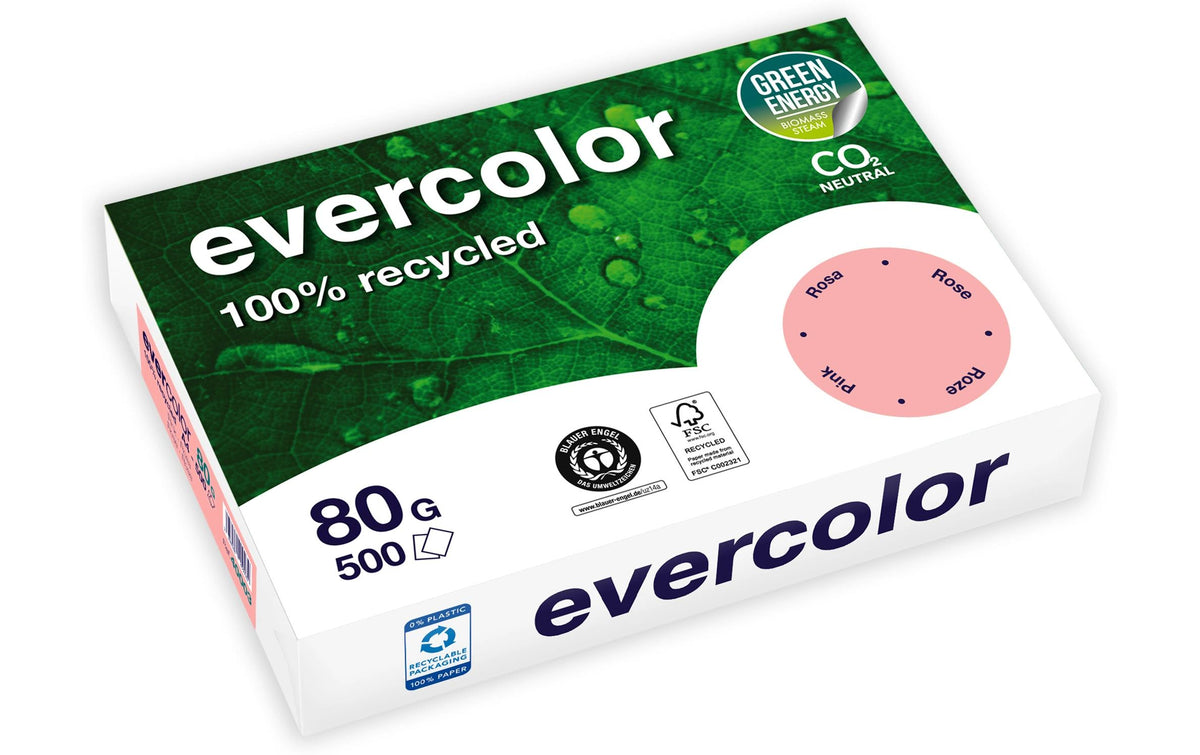 Clairefontaine, Kopierpapier Evercolor A4,