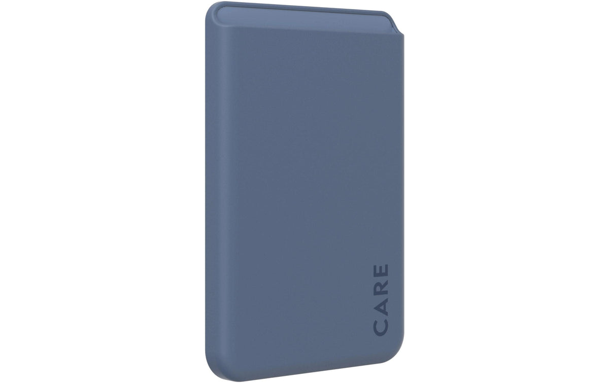 CARE MagSafe Card Holder Blau