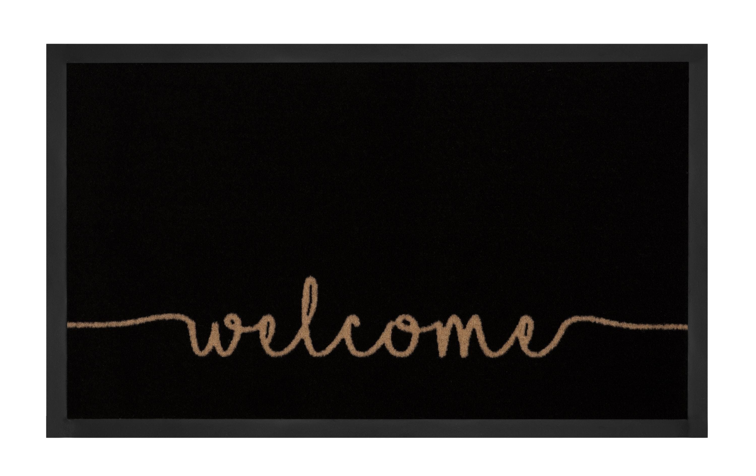 Hanse Home, Welcome 45 cm x 75 cm, Anthrazi
