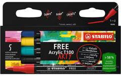 STABILO FREE Acrylic T100 Royal 5