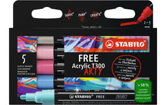 STABILO FREE Acrylic T300 Candy 5