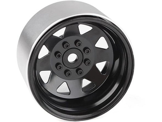 RC4WD | 8 Lug Deep Dish Wagon 1.9 | Stamped Steel Beadlock Wheels (Black)