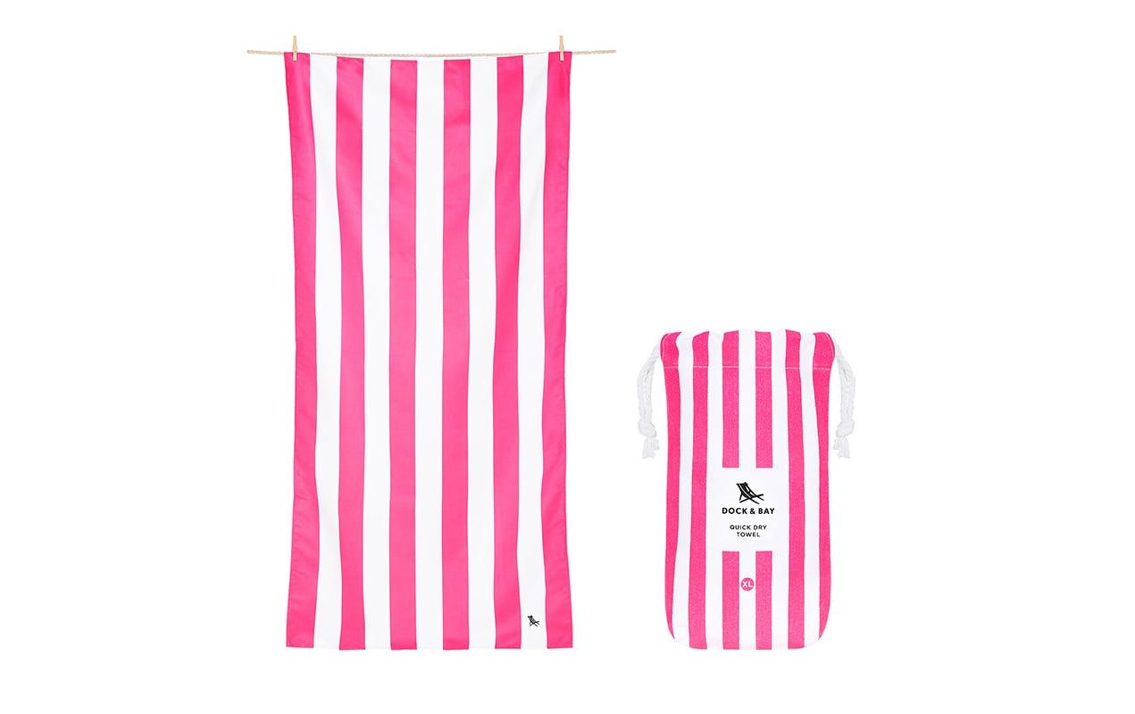 Dock& Bay Strandtuch CABANA pink