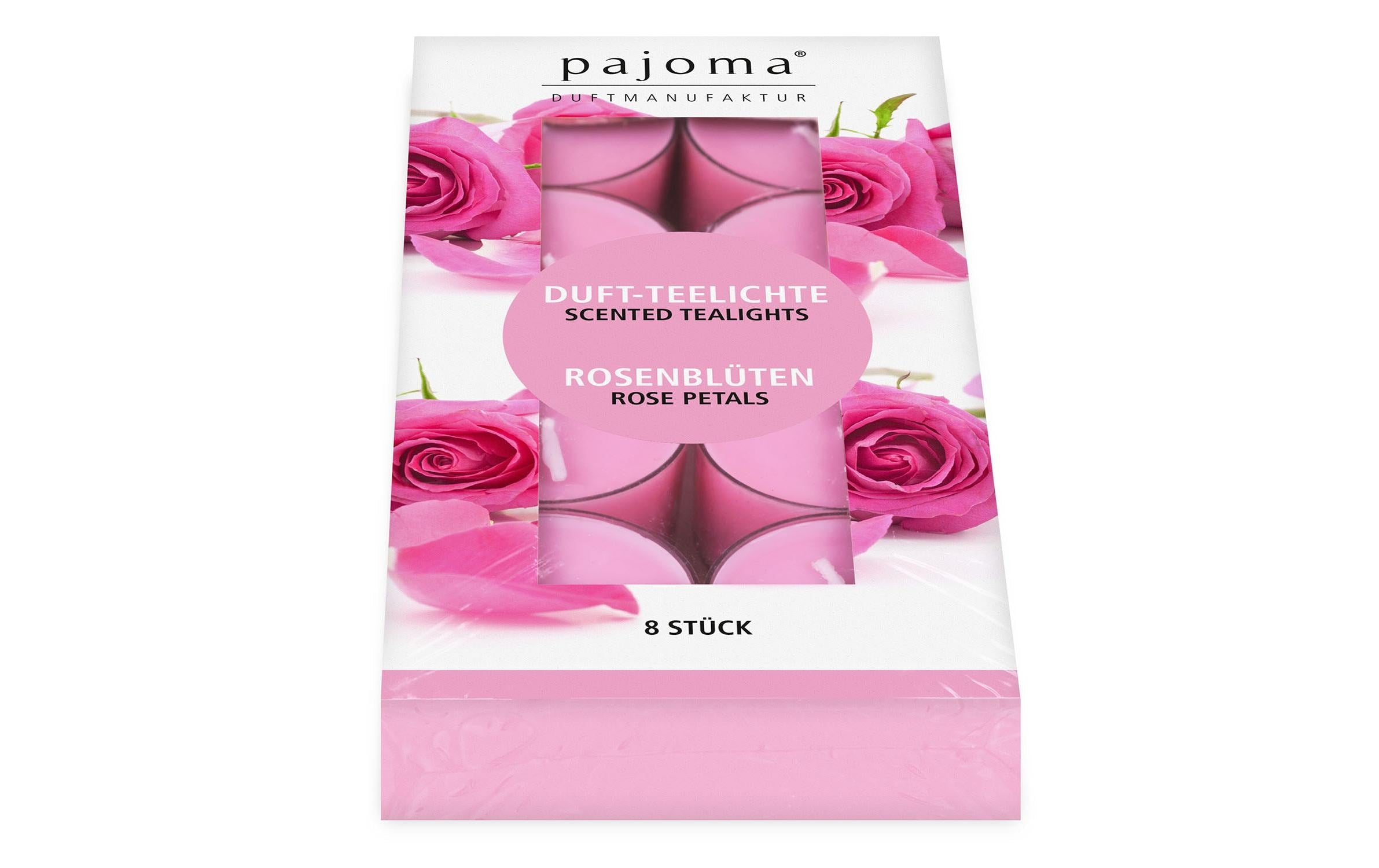 Pajoma Duftteelichter Rosenblüten