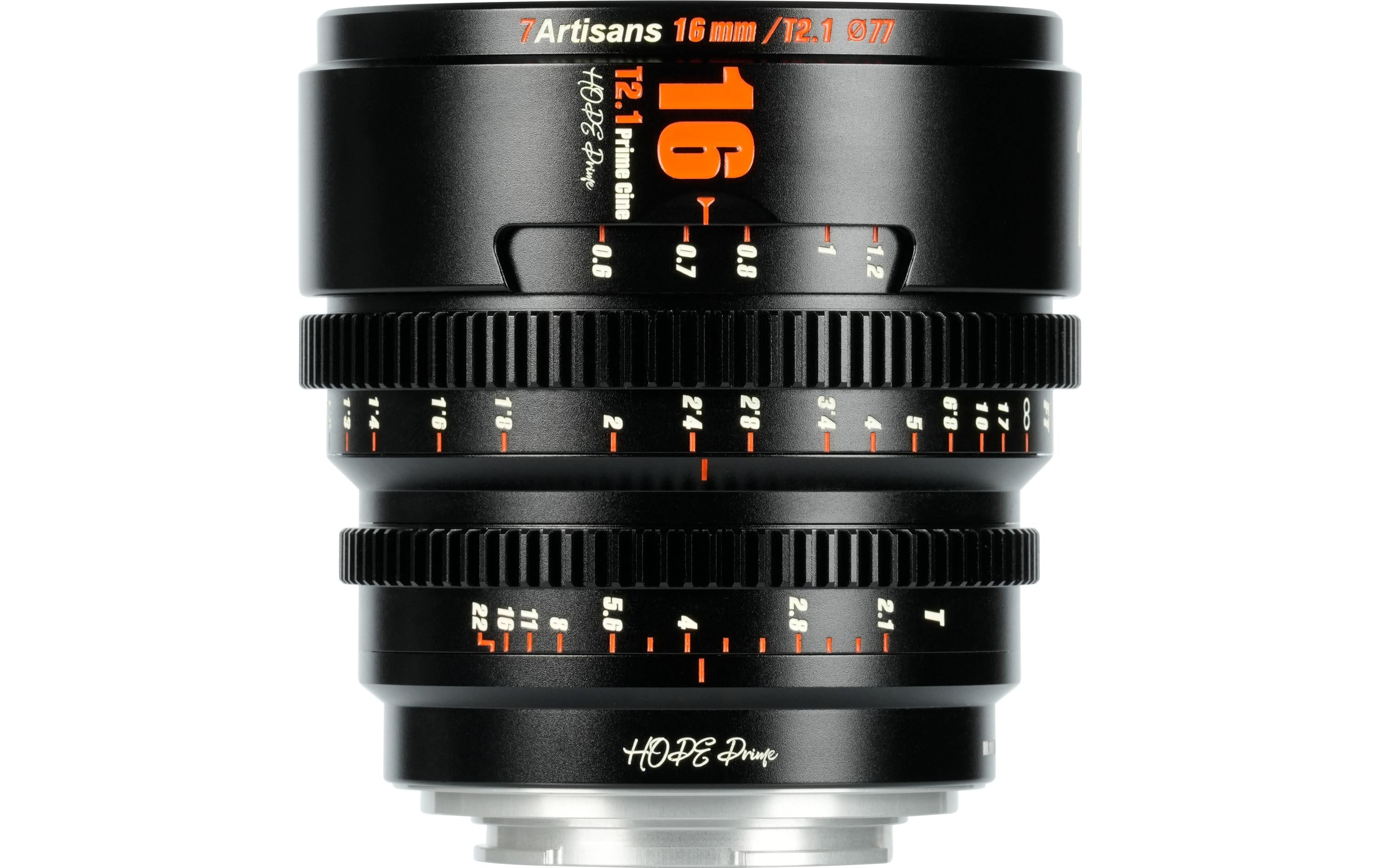 7Artisans 16T21B-M 16mm T2.1