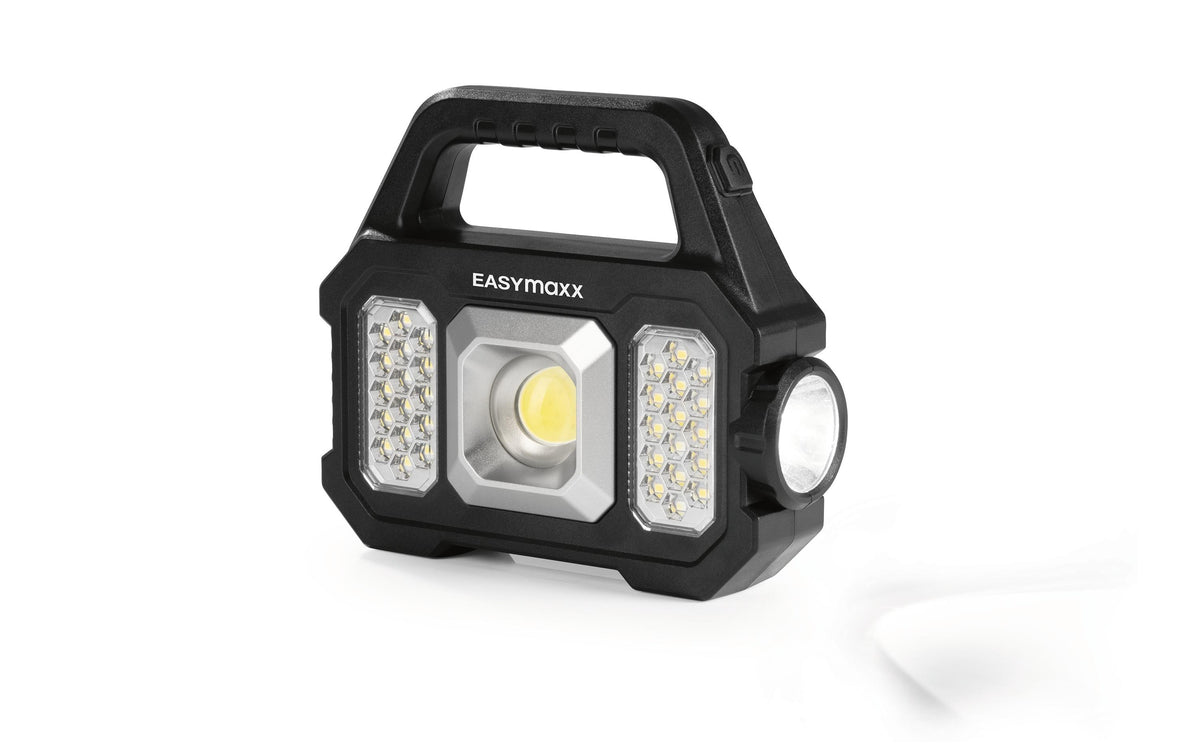 EASYmaxx Solar-Leuchte 3,7V schwarz