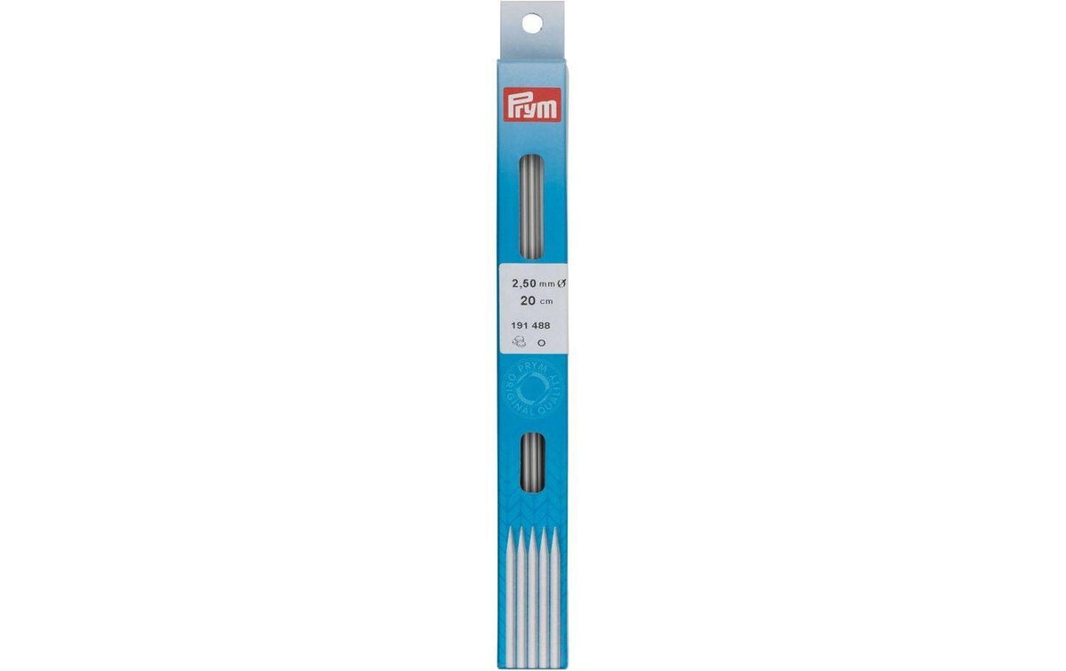 Prym Strumpfstricknadeln, grau
