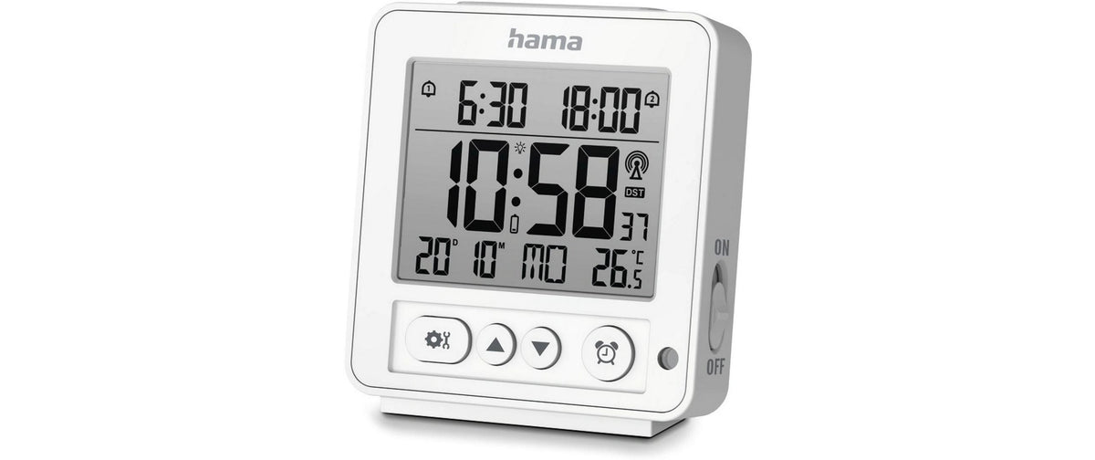 Hama Wecker digitaler Funkwecker Rhodos