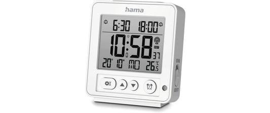 Hama Wecker digitaler Funkwecker Rhodos