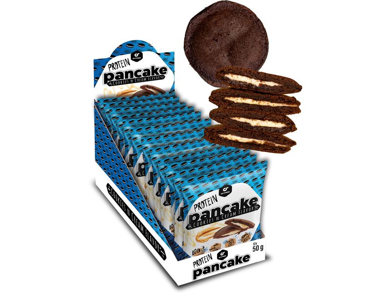 Go Fitness | Nutrition Protein Pancake | 12 x 50 g, Cookie