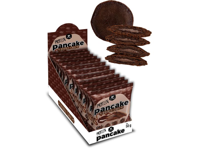 Go Fitness | Nutrition Protein Pancake | 12 x 50 g, Double Chocolate