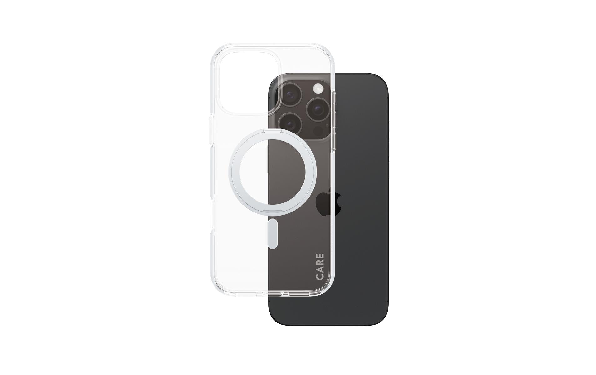 CARE Backcover Feature Kickstand Silver