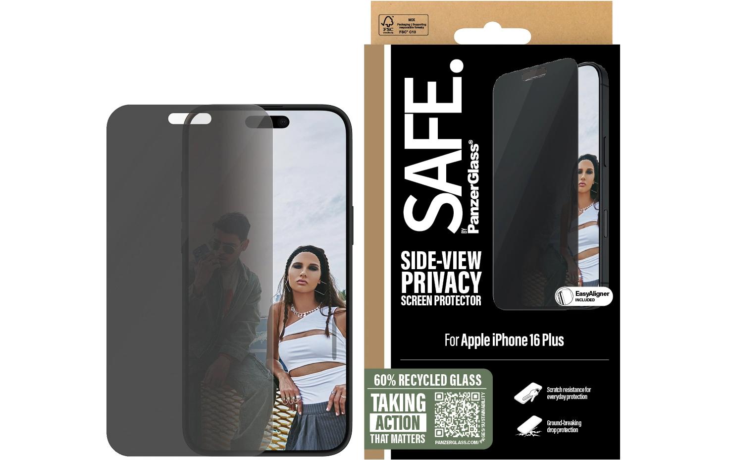 SAFE. Displayschutz Ultra Wide Fit Privacy